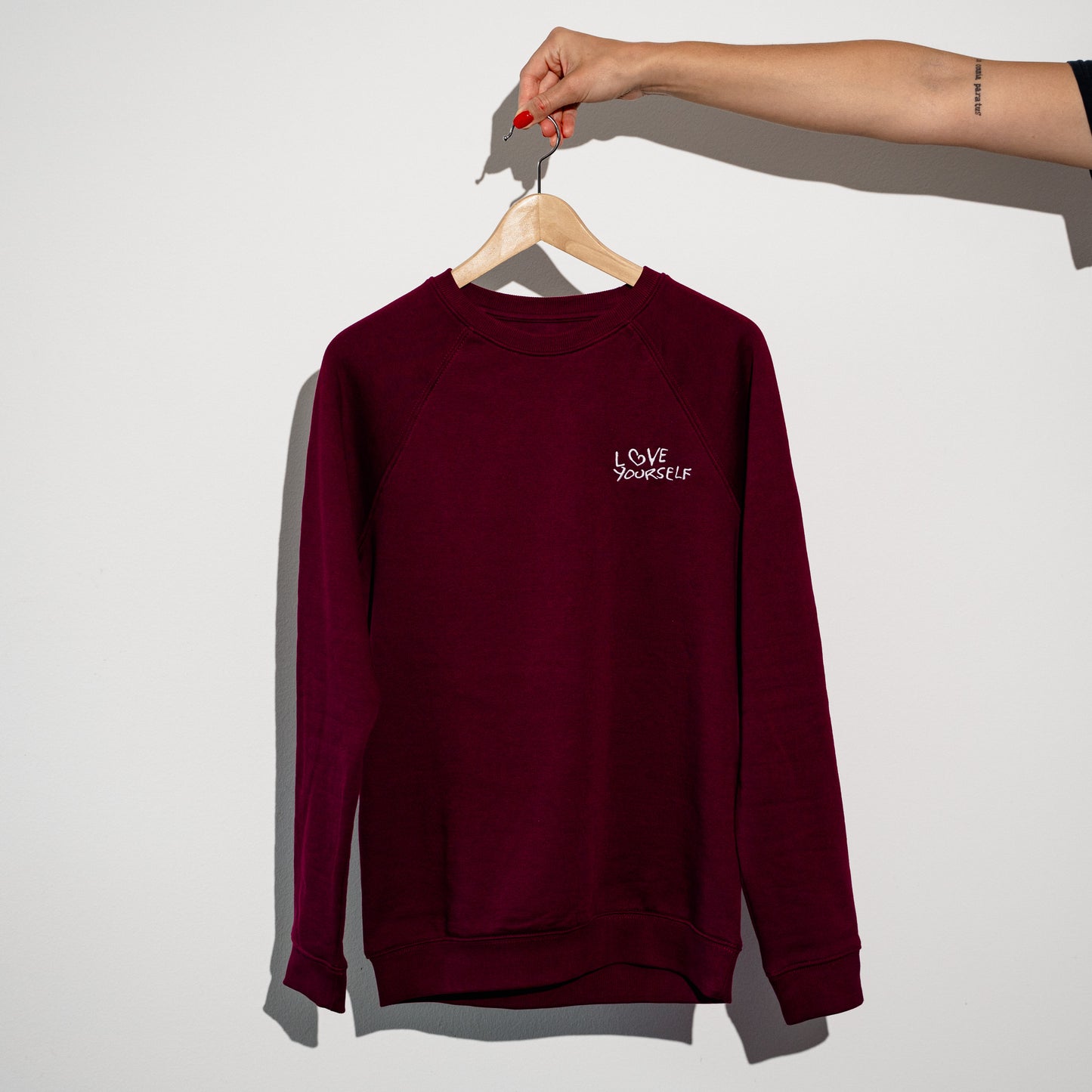 Ljubite se | unisex organski pulover