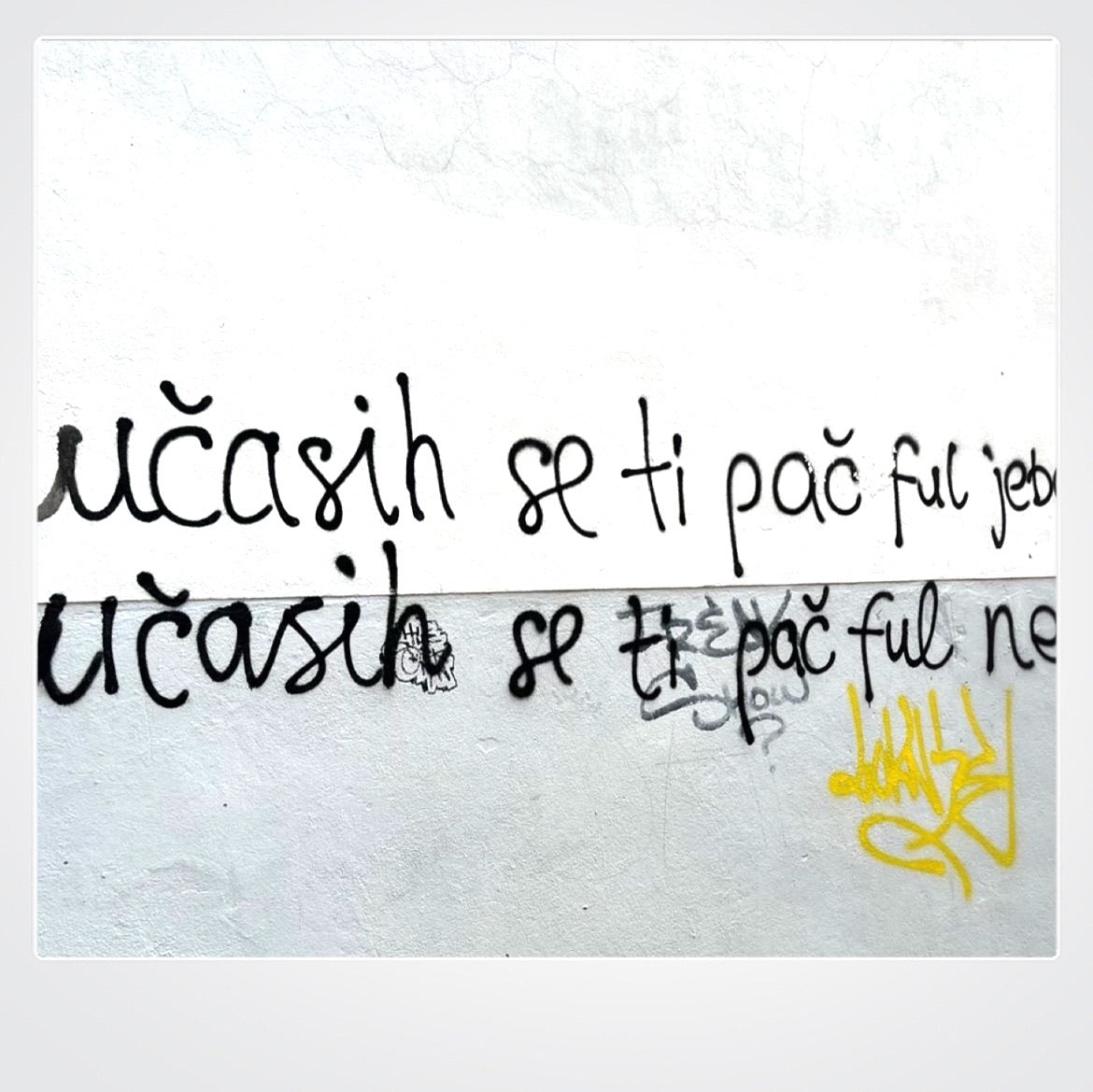 Učasih se ti jebe | Mug