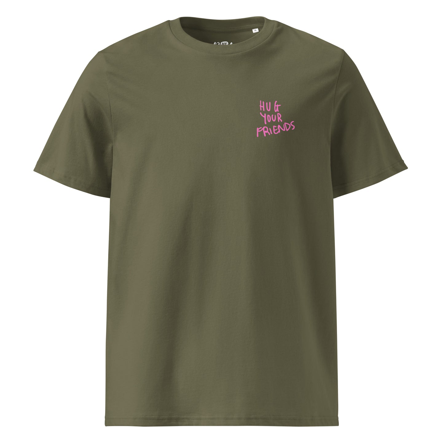 Hug your friends | unisex majica iz organskega bombaža