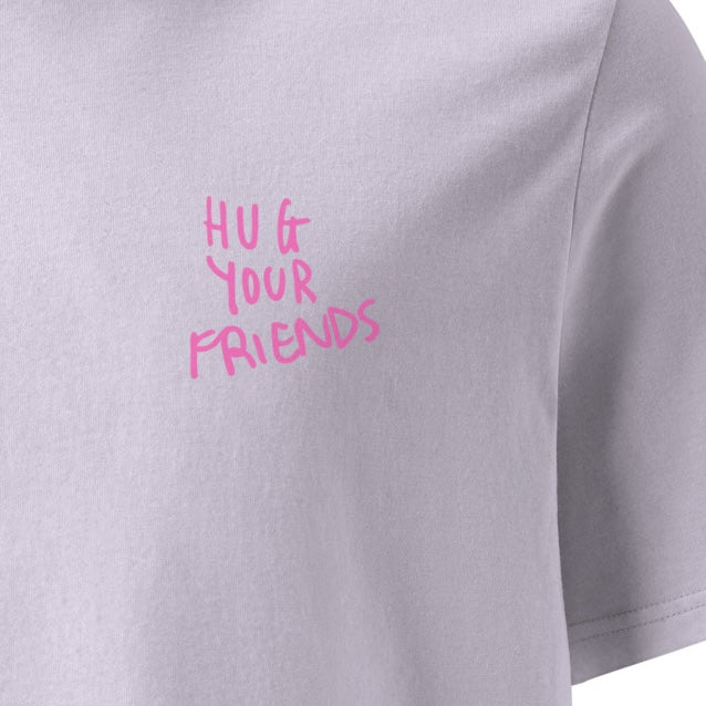 Hug your friends | unisex majica iz organskega bombaža