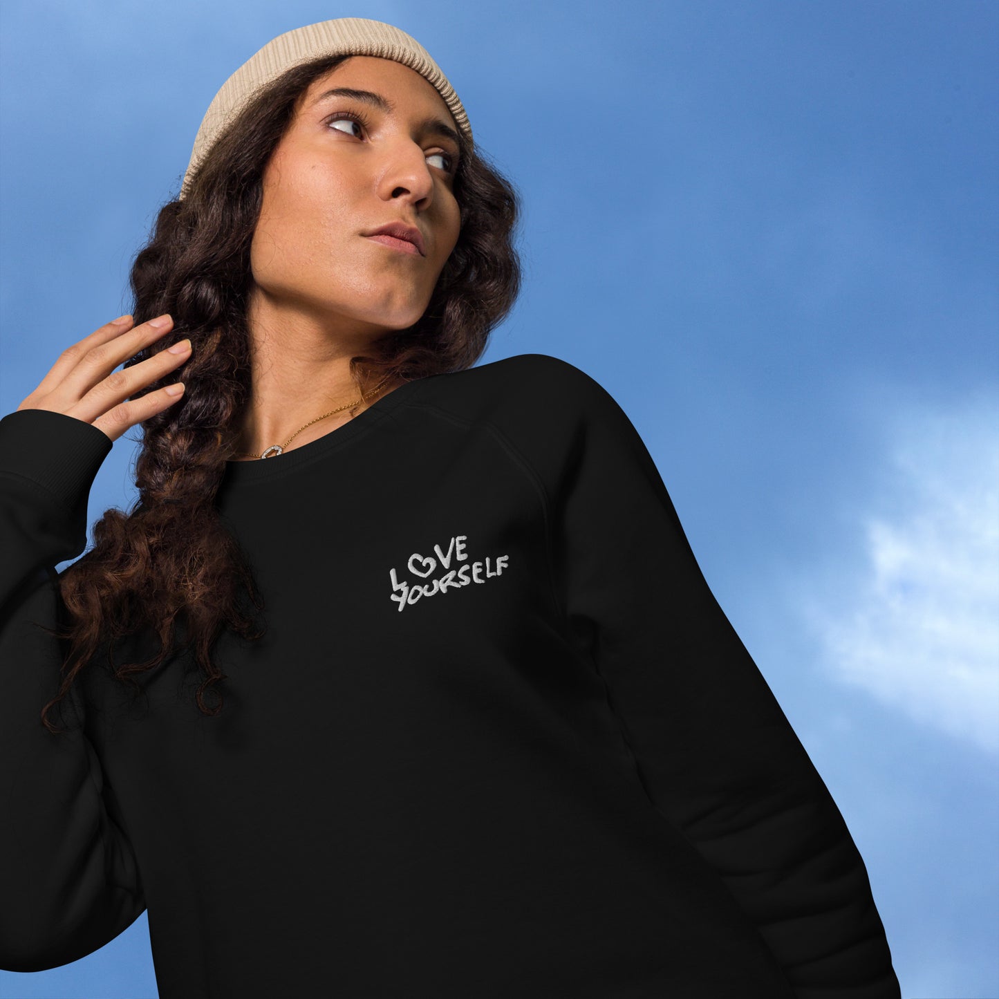 Ljubite se | unisex organski pulover