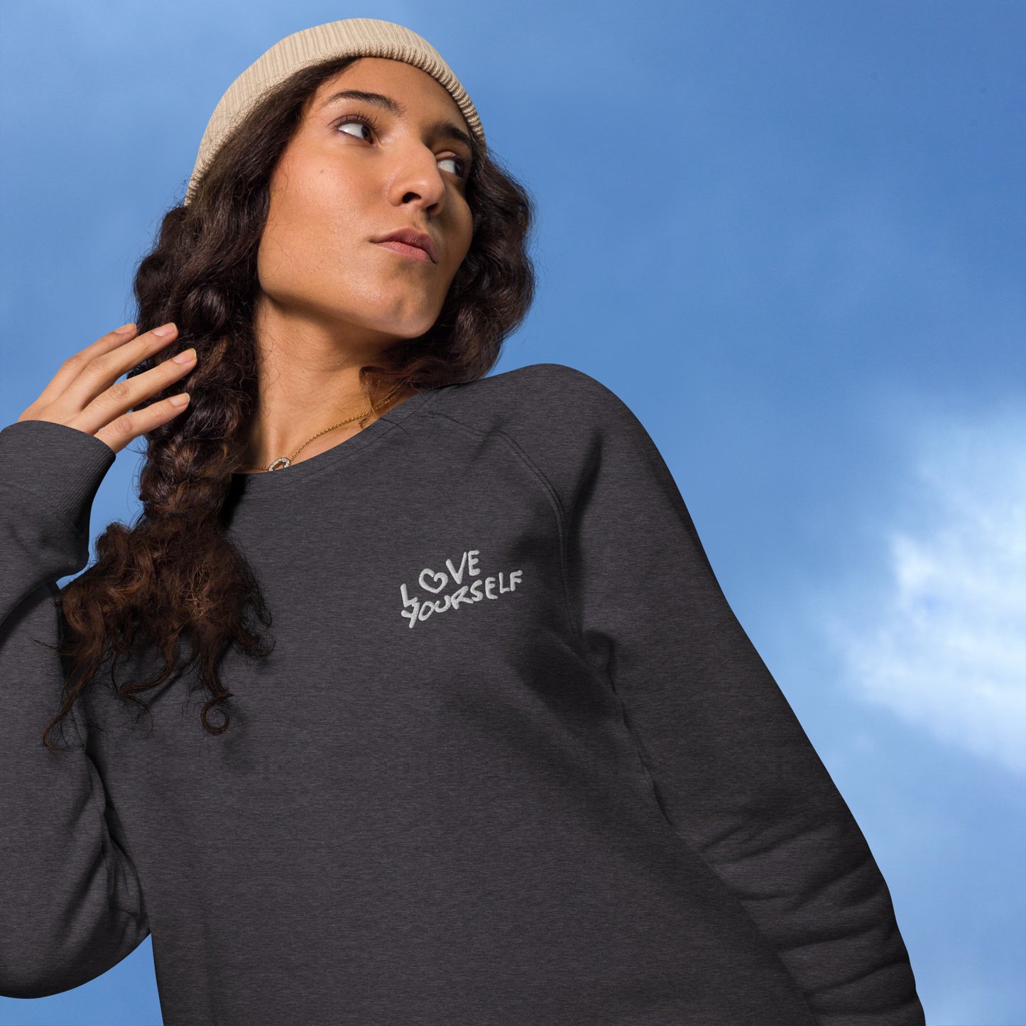 Ljubite se | unisex organski pulover