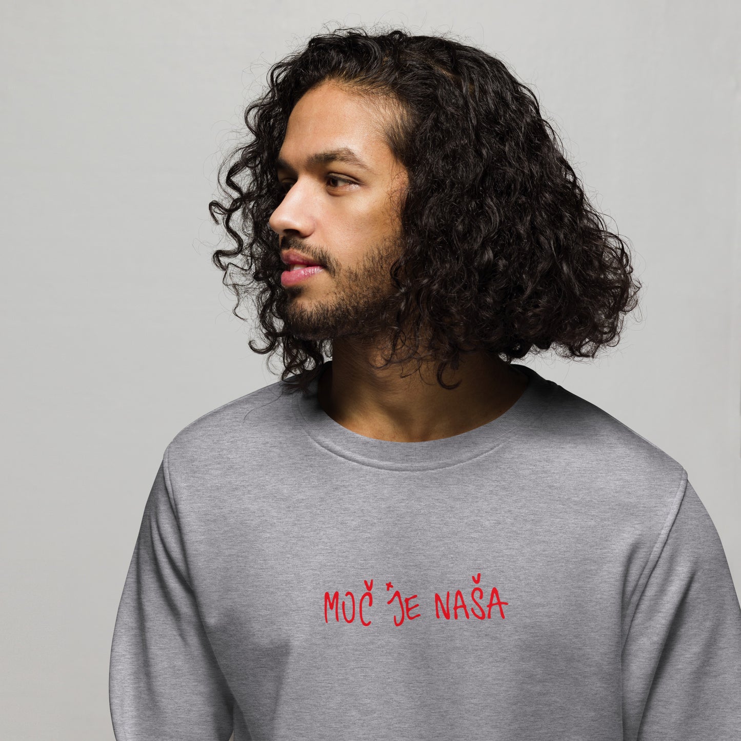 Moč je naša | unisex eko pulover