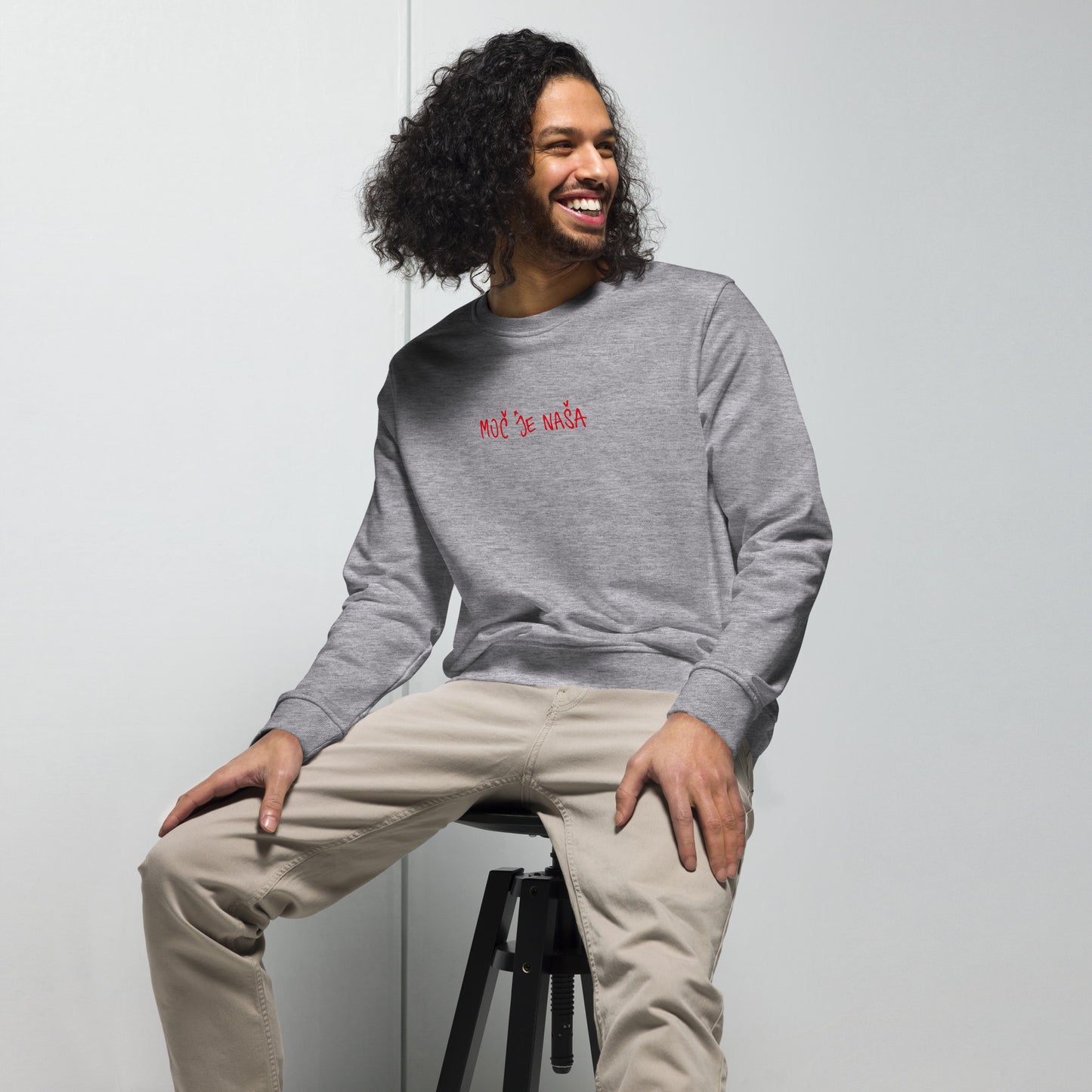 Moč je naša | unisex eko pulover