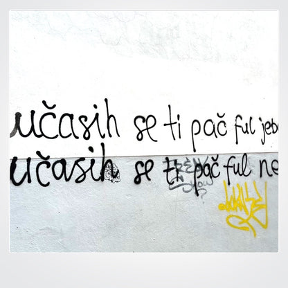 Učasih se ti jebe | Mug
